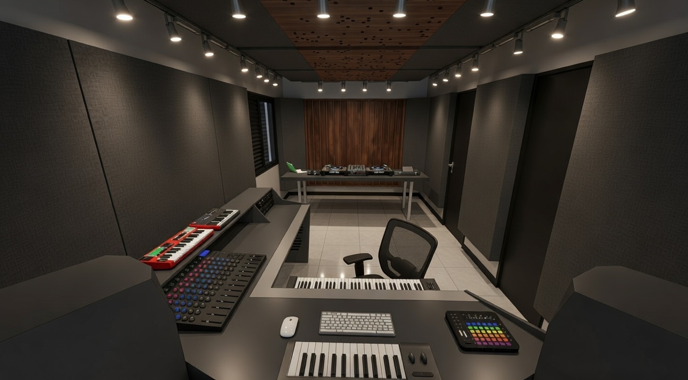 Area de Producao - Vista Geral